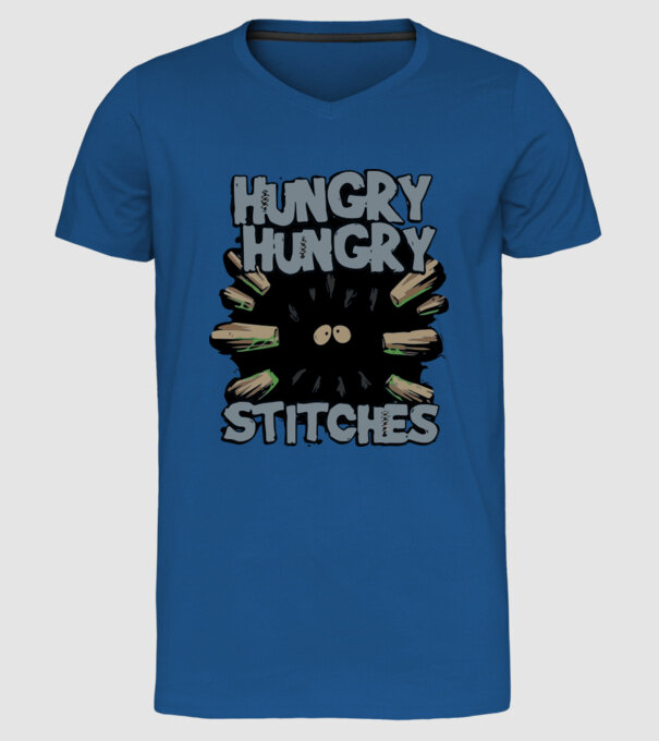 Heroes of the Storm - Stitches model albastru regal pe tricou