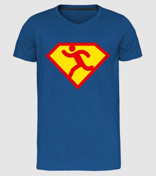 Supersportiv ATLET model albastru regal pe tricou