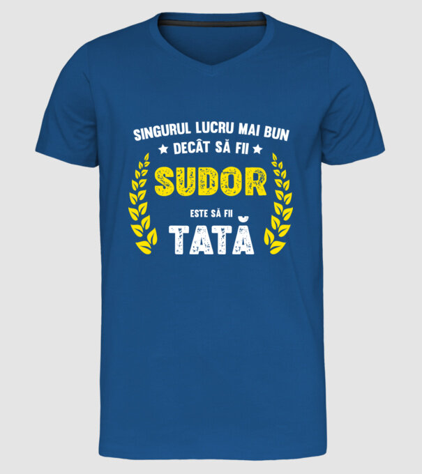 Singurul lucru mai bun decât să fii sudor este să fii tată model albastru regal pe tricou