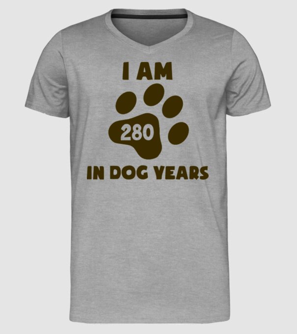 Dog Year - 280 model gri pe tricou