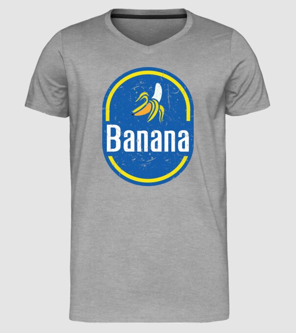 Banane carnaval model gri pe tricou