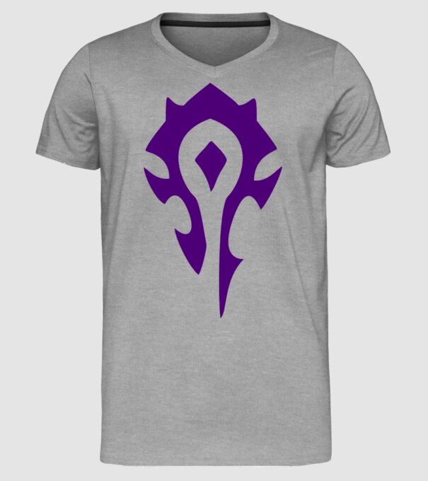 horde PvP model gri pe tricou