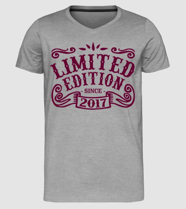 Limited edition 2017 model gri pe tricou