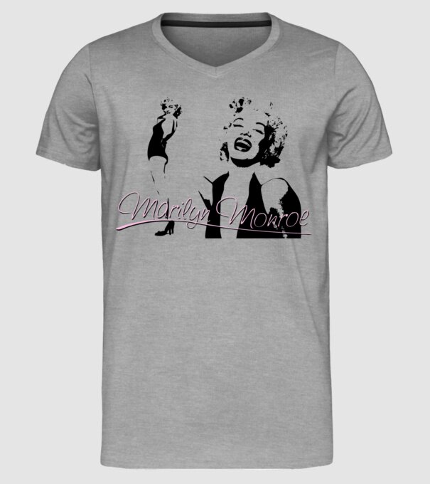 Marilyn Monroe model gri pe tricou