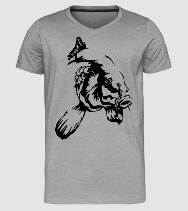 Crap model gri pe tricou