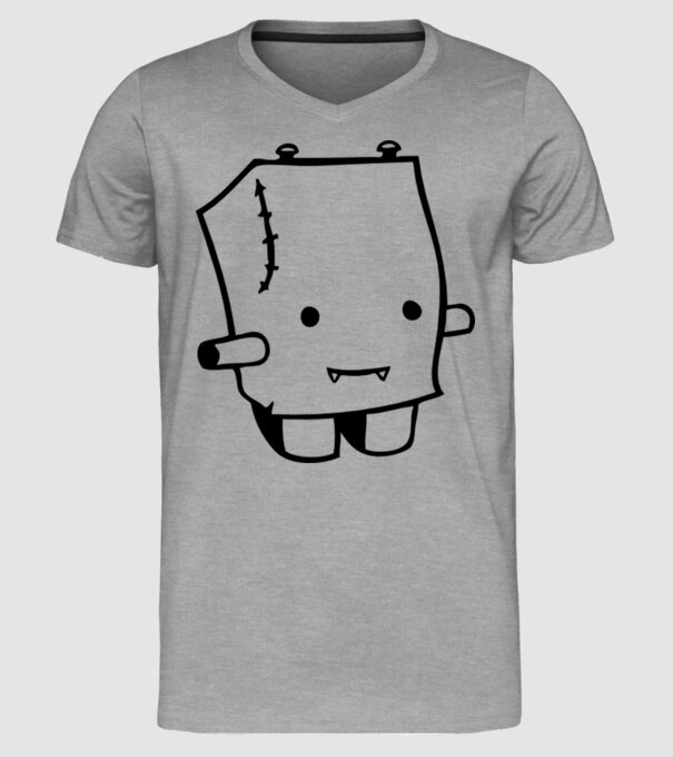 monstru1 model gri pe tricou