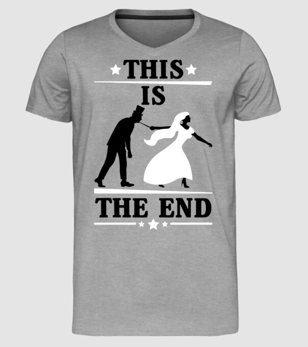 this is the end model gri pe tricou