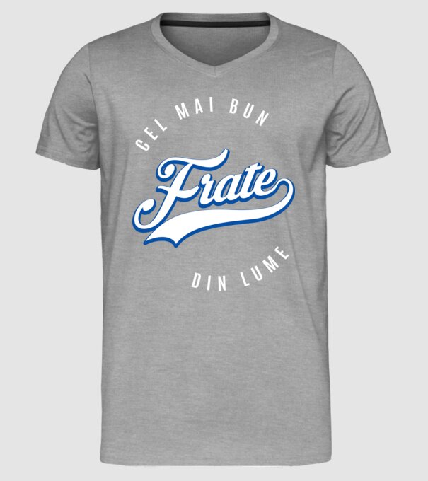 Cel mai bun FRATE din lume / Cea mai bună SORĂ din lume model gri pe tricou