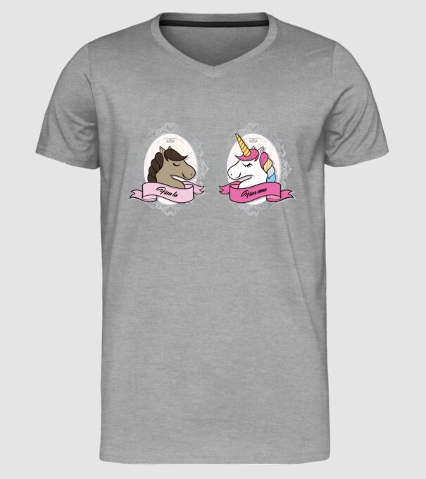 Fiica ta - fiica mea model gri pe tricou