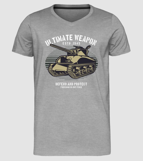 Tancuri model gri pe tricou