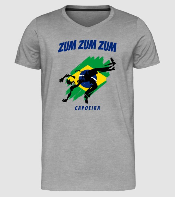 ZUM ZUM ZUM model gri pe tricou