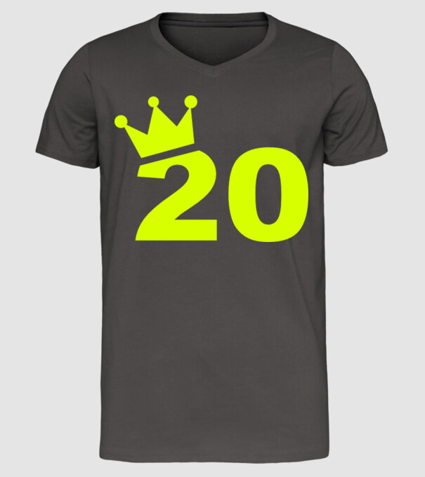 Dog Year - 20 model gri închis pe tricou