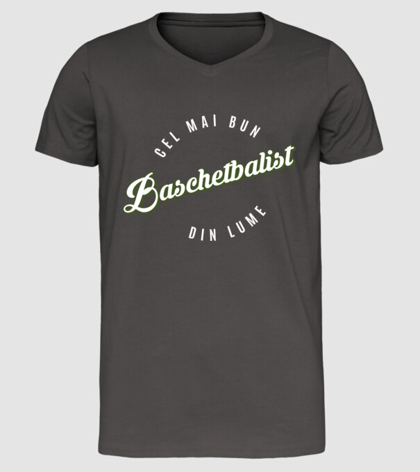 Cel mai bun Baschetbalist din lume model gri închis pe tricou