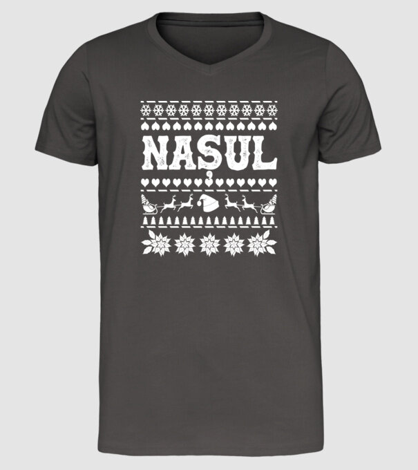 Nașul model gri închis pe tricou