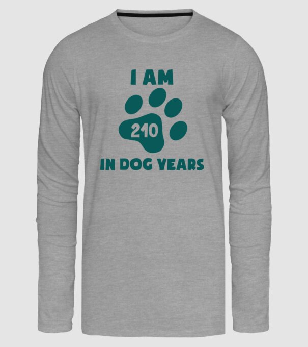 Dog Year - 210 model gri pe tricou