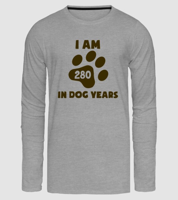 Dog Year - 280 model gri pe tricou