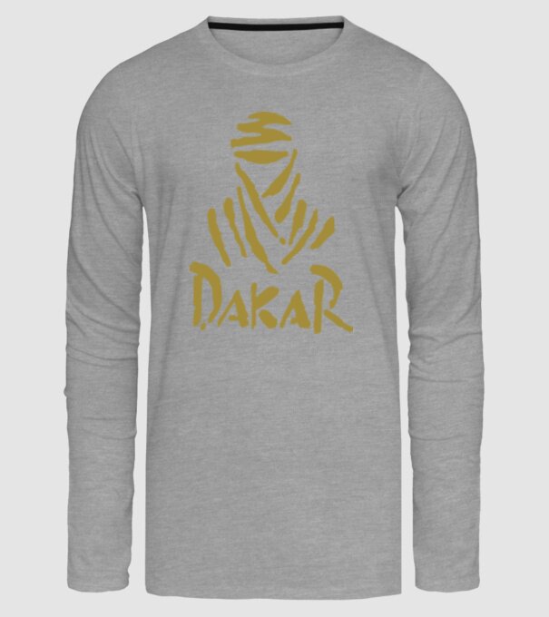 Dakar Rally model gri pe tricou