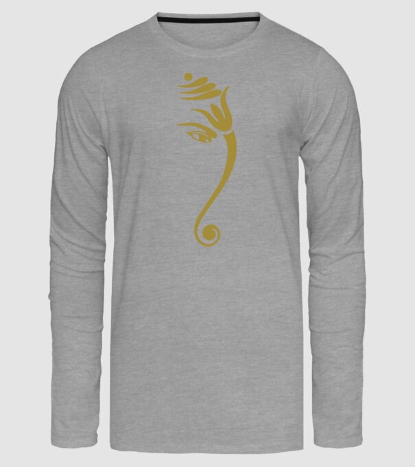 ganesha model gri pe tricou
