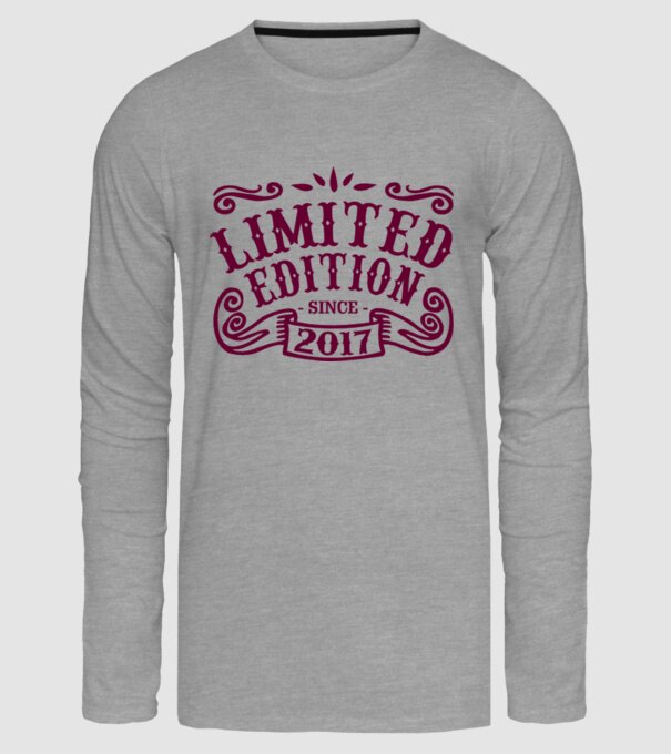 Limited edition 2017 model gri pe tricou