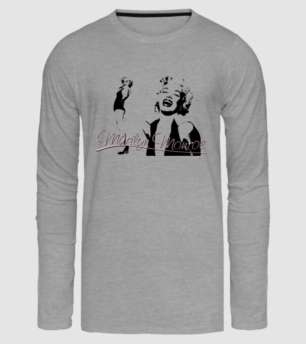 Marilyn Monroe model gri pe tricou