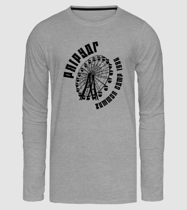 Prypiat summer camp model gri pe tricou