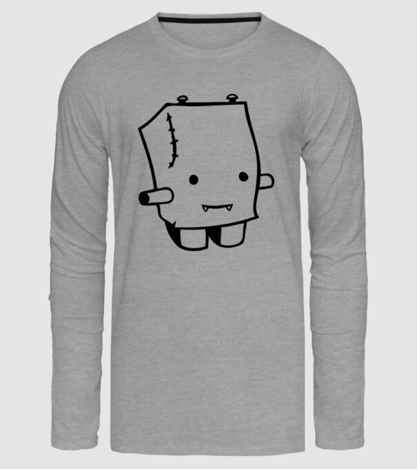monstru1 model gri pe tricou