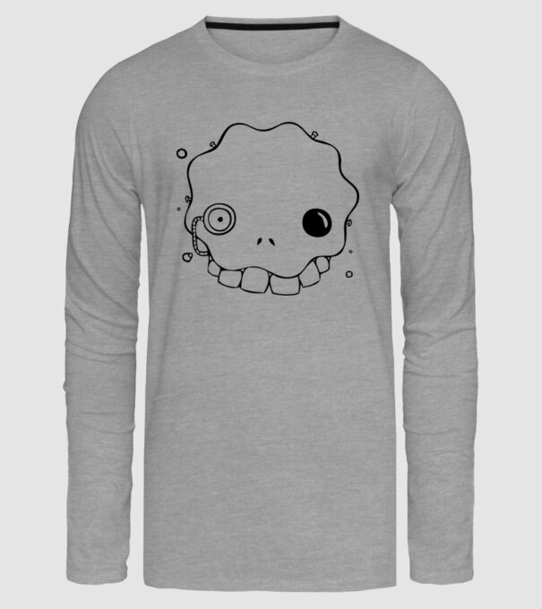 monstru10 model gri pe tricou