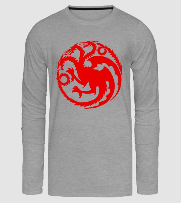 Targaryen model gri pe tricou