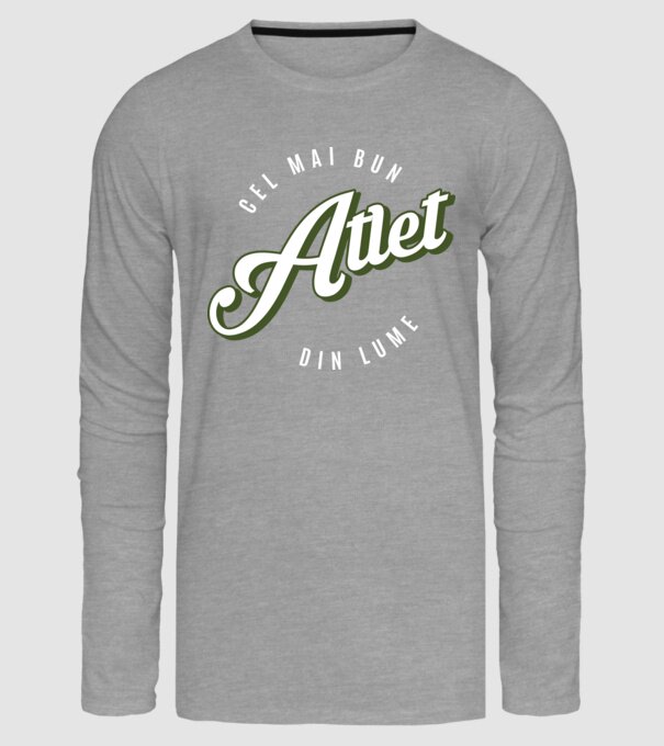 Cel mai bun Atlet din lume model gri pe tricou
