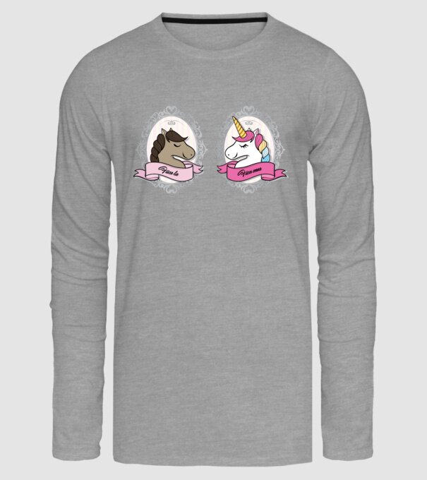 Fiica ta - fiica mea model gri pe tricou