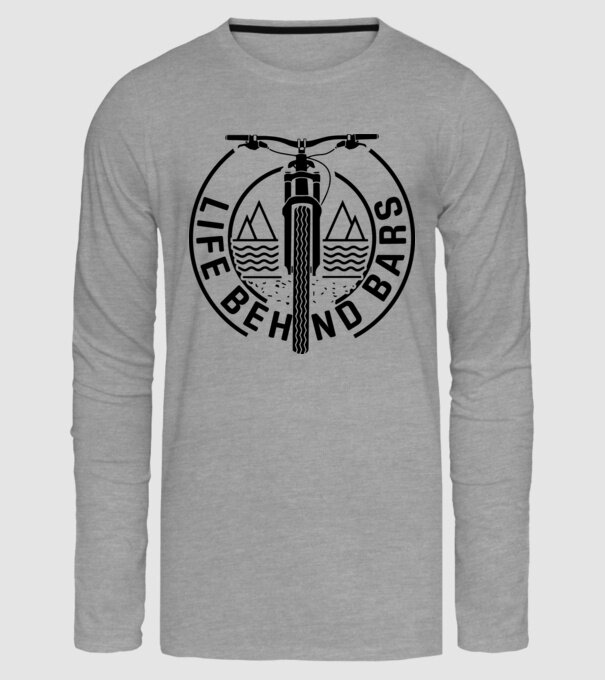 Life behind bars model gri pe tricou
