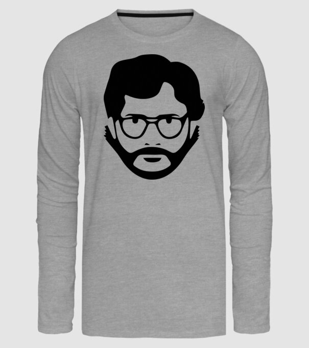 professor simple model gri pe tricou