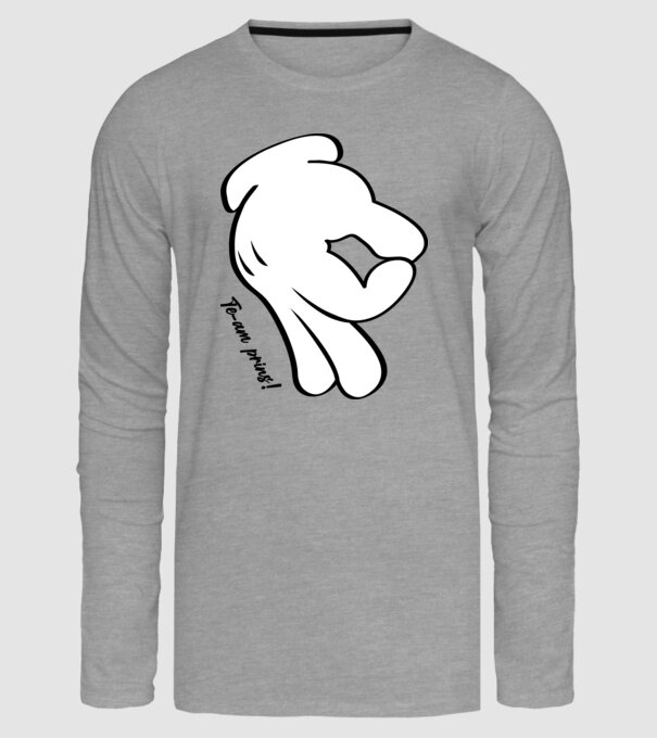 Te-am prins model gri pe tricou
