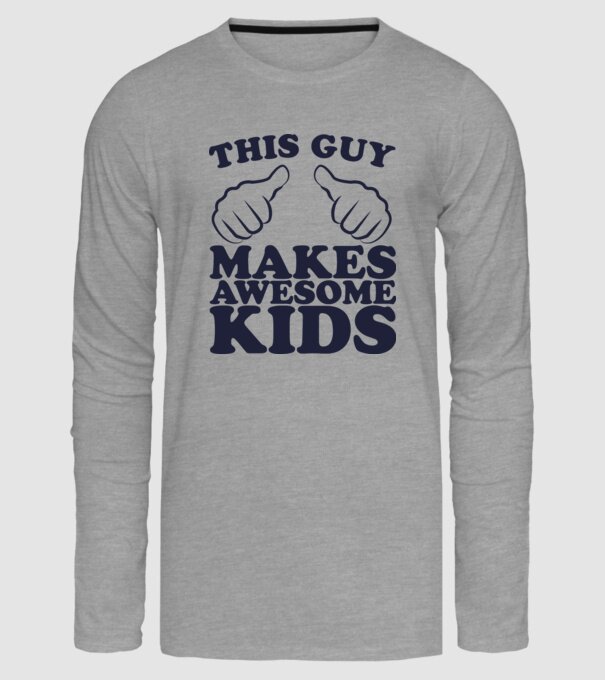 this guy makes awesome kids model gri pe tricou
