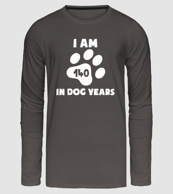 Dog Year - 140 model gri închis pe tricou