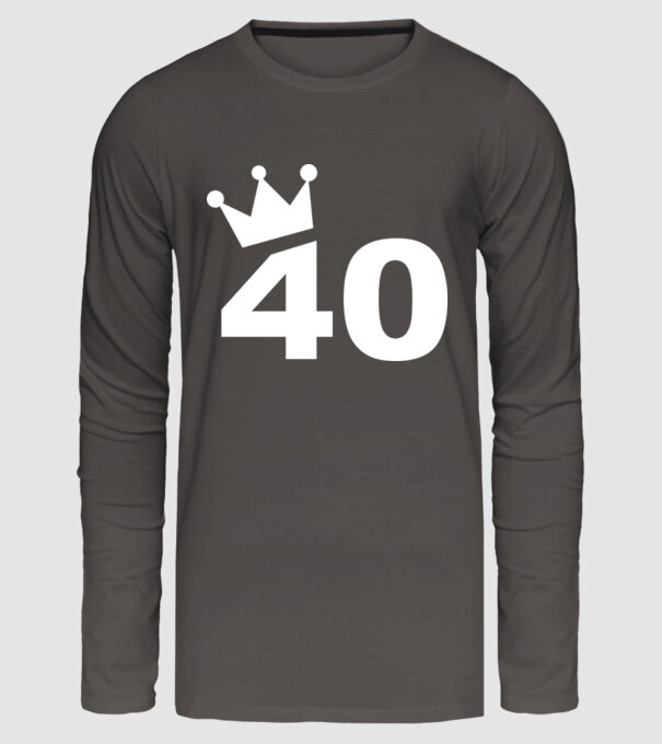 Dog Year - 40 model gri închis pe tricou