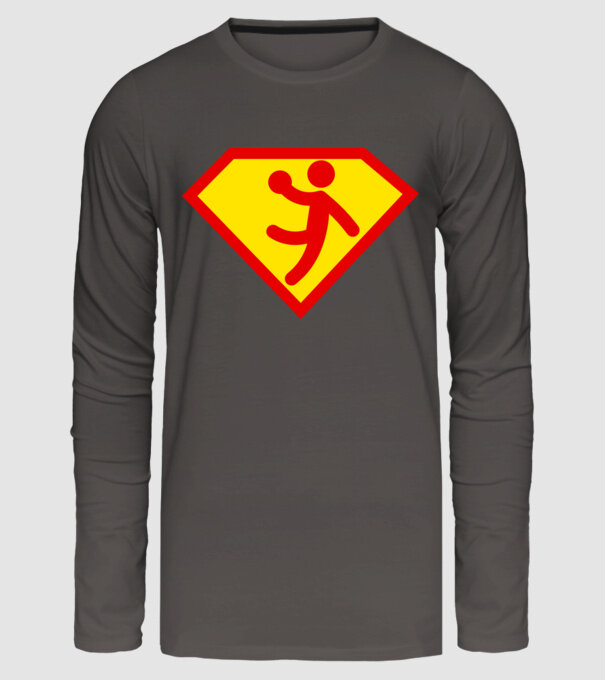 Supersportiv VOLEIBALIST model gri închis pe tricou