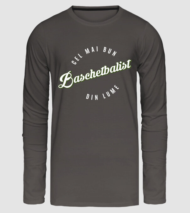 Cel mai bun Baschetbalist din lume model gri închis pe tricou