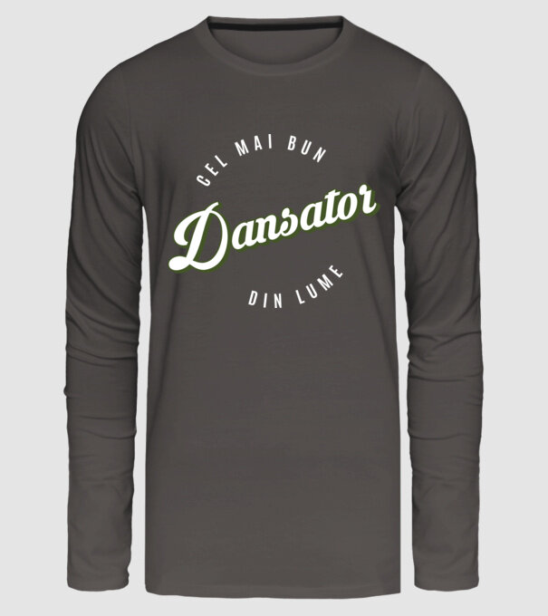 Cel mai bun Dansator din lume model gri închis pe tricou