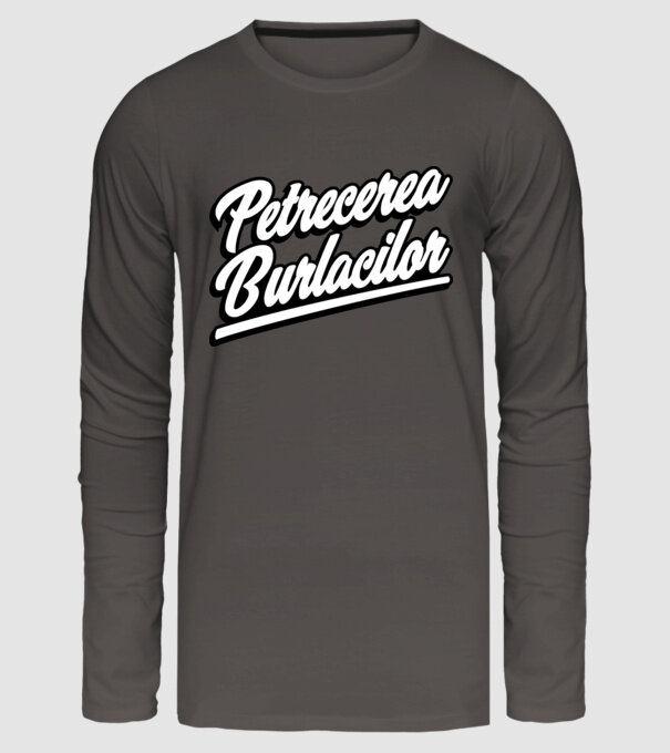 petrecerea burlacilor model gri închis pe tricou
