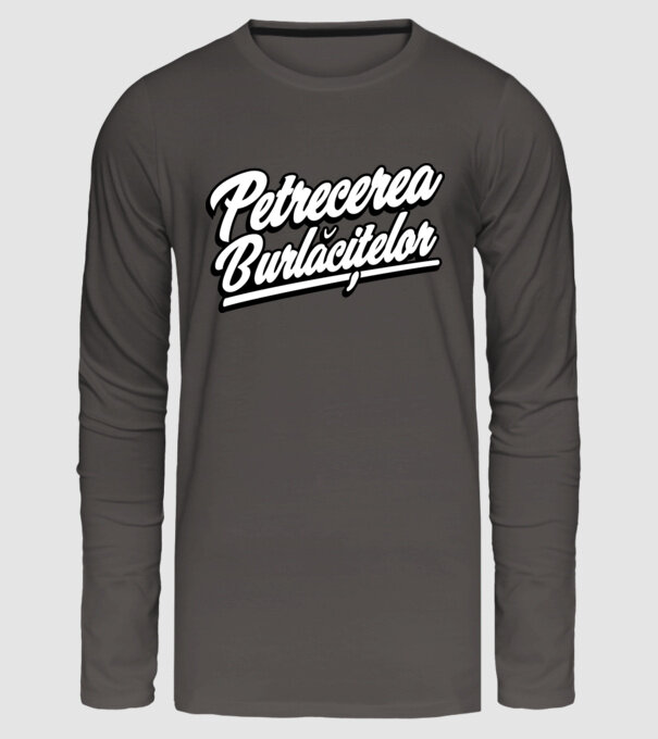 petrecerea burlăcițelor model gri închis pe tricou