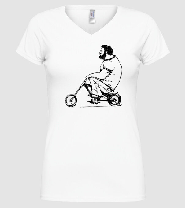 Bud Spencer Retro model alb pe tricou
