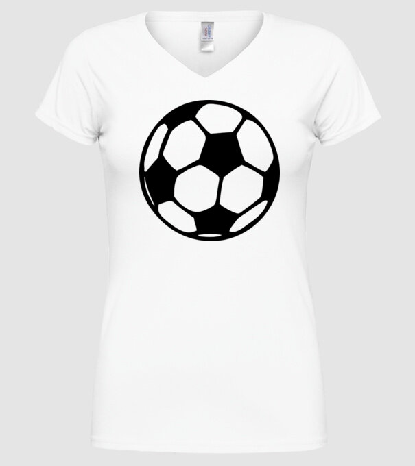 minge fotbal model alb pe tricou