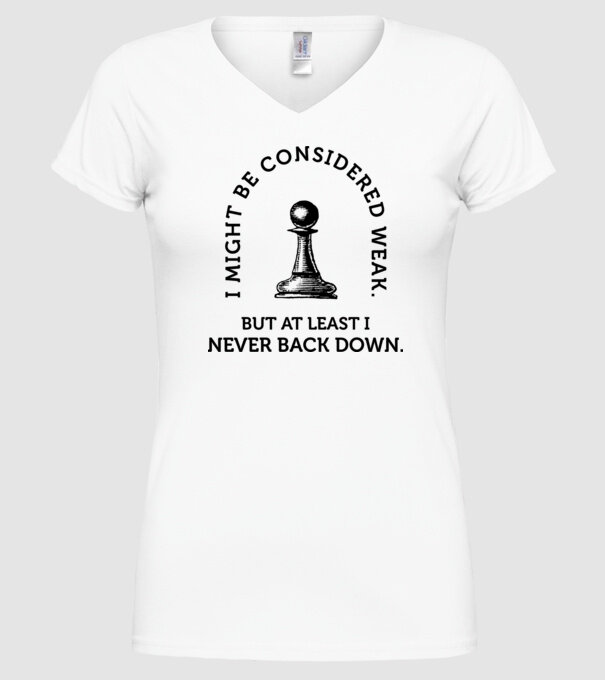 I might be considered weak lght model alb pe tricou