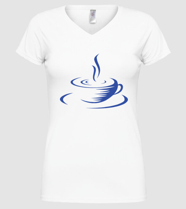 cană cafea model alb pe tricou
