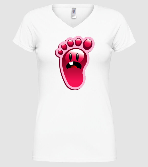 amprentă1 model alb pe tricou