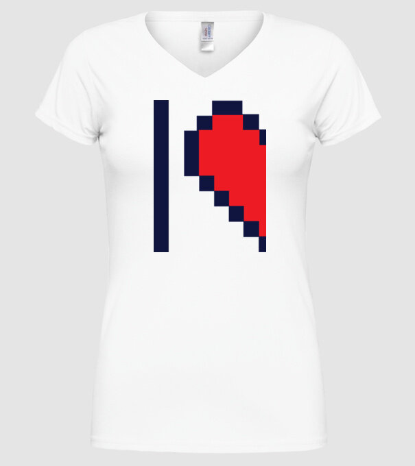 Dragoste model alb pe tricou