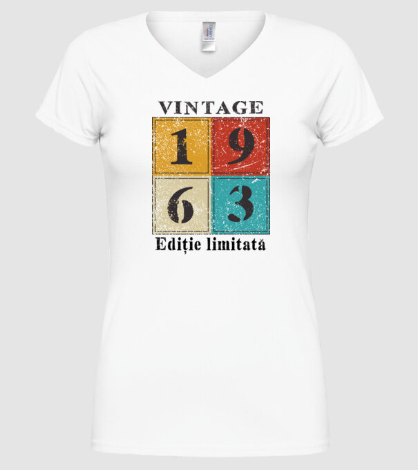 1963 - Ediție limitată model alb pe tricou