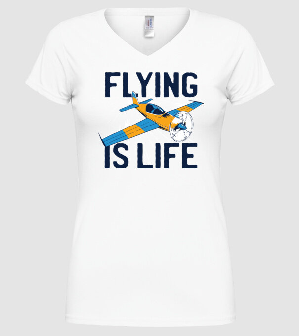 Avioane model alb pe tricou