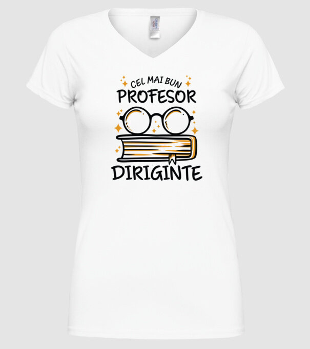 Cel mai profesor diriginte model alb pe tricou